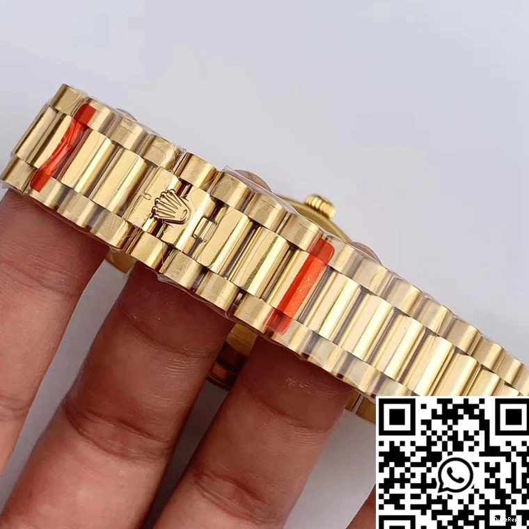 Gray Day-Date M128238-0022 Dial Yellow Rolex Gold EW Factory 0801